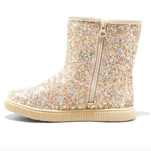 🆕👢Cat & Jack Holland Boots - Gold, Sz 4, 5 - Picture 3 of 10